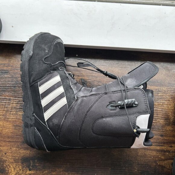 Adidas Snowboarding d69153 Mens Size 8.5 Black White Snowboard Boots main image 12